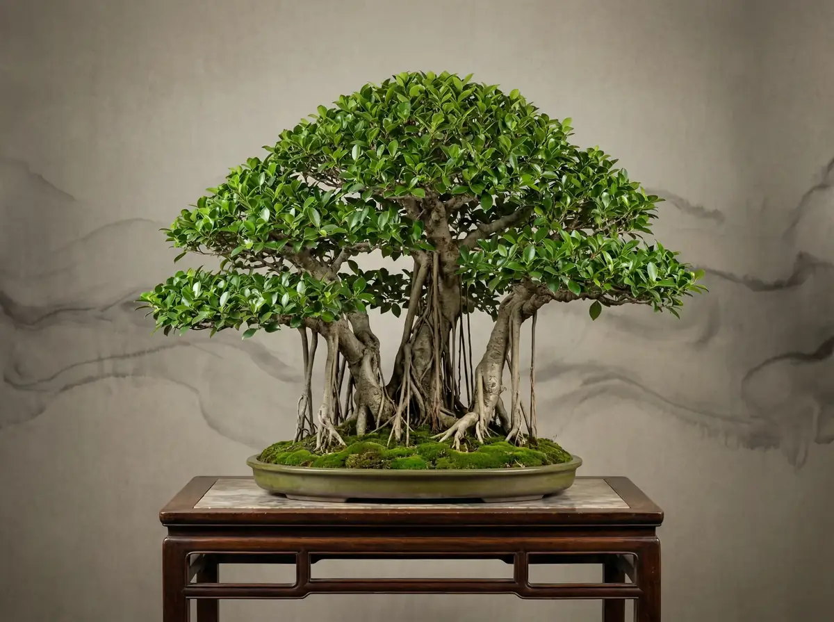 榕树盆景 - 集芳阁 | 独木成林