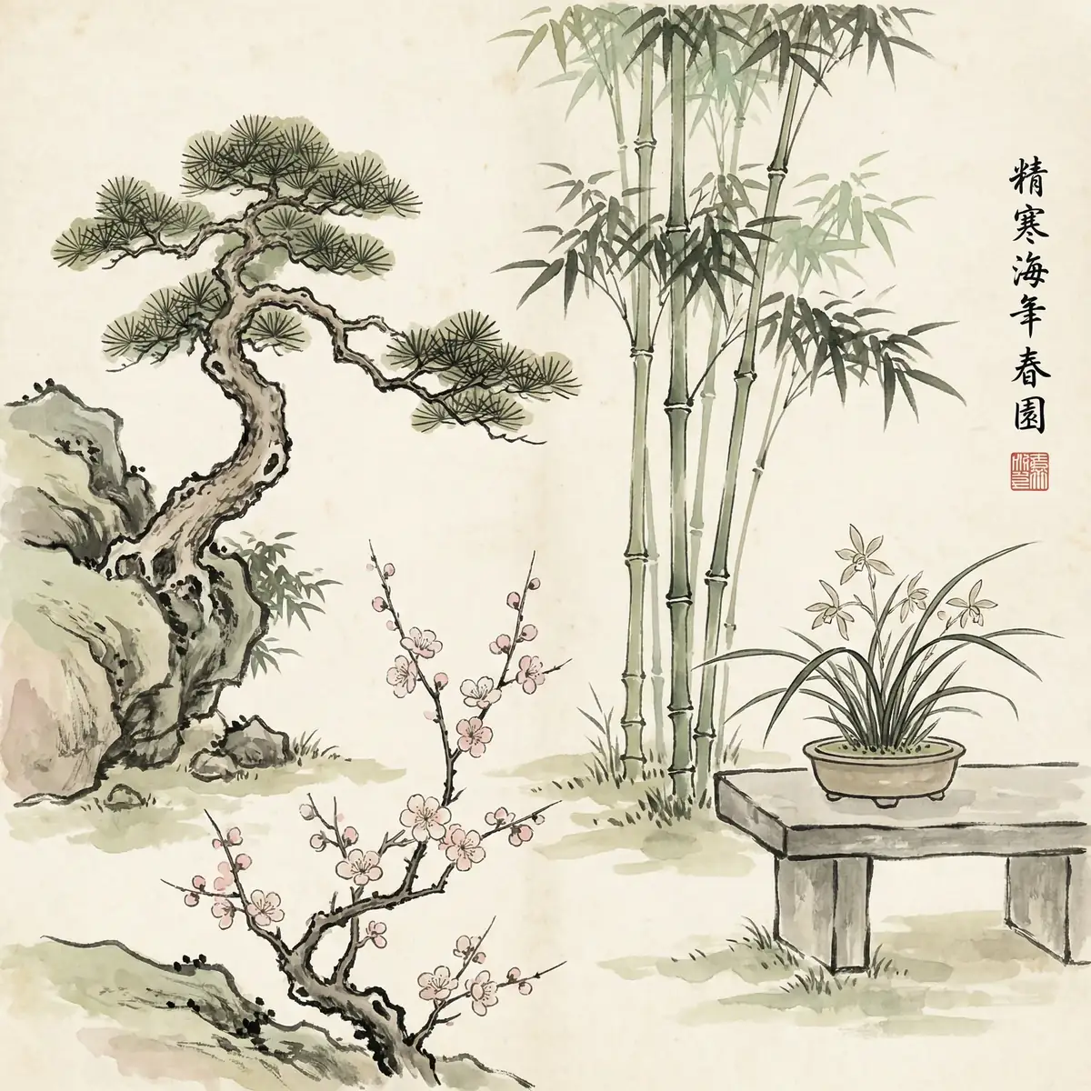 花木配置 - 集芳阁 | 园林植物造景